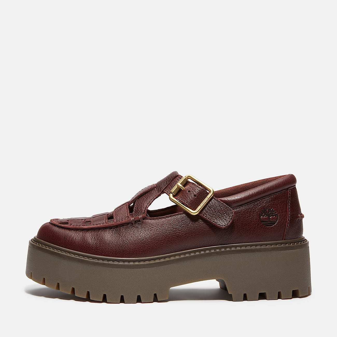 Women's Stone Street Platform Buckle Shoe - 9