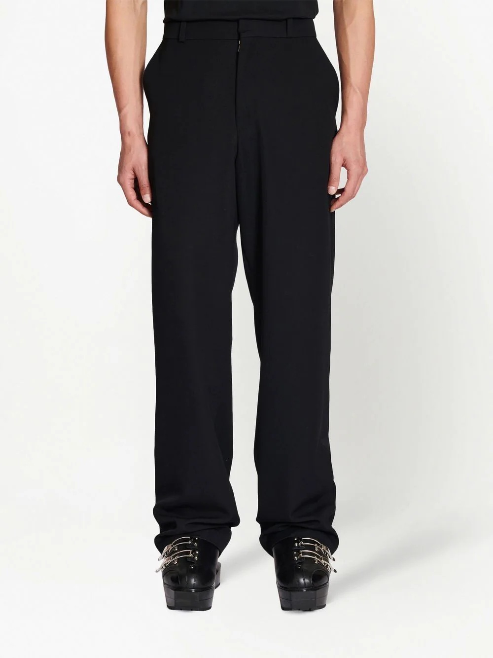 tailored wool trousers - 3