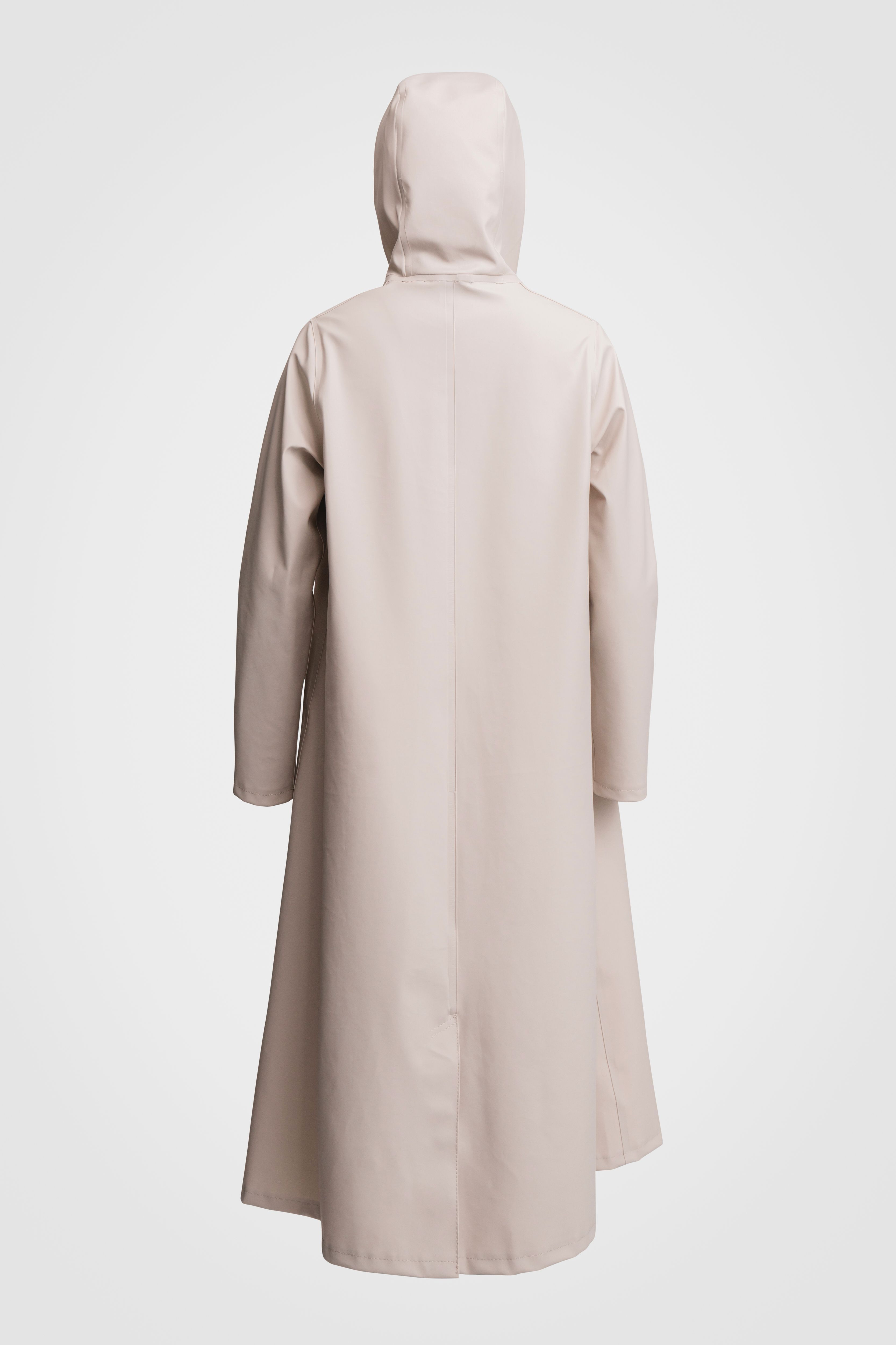 Mosebacke Long Raincoat Light Sand - 8