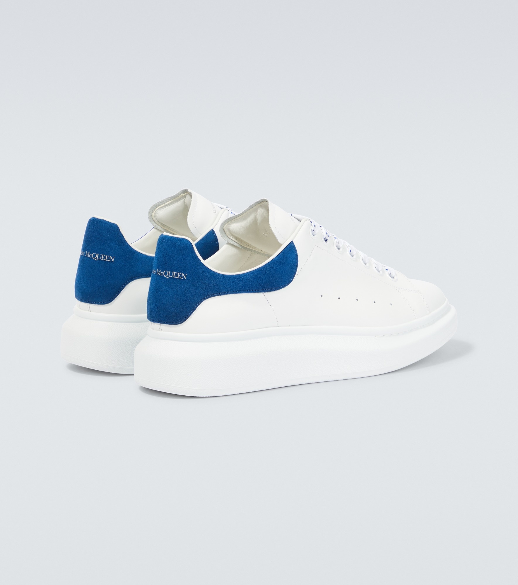 Oversized leather sneakers - 6