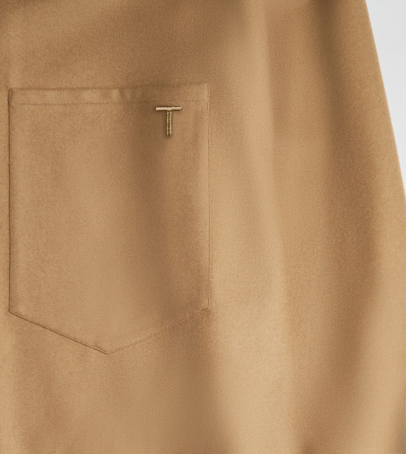 SHIRT IN FLANNEL - BEIGE 7