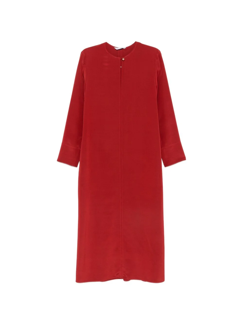Punghia keyhole-detail long-sleeve maxi dress - 1