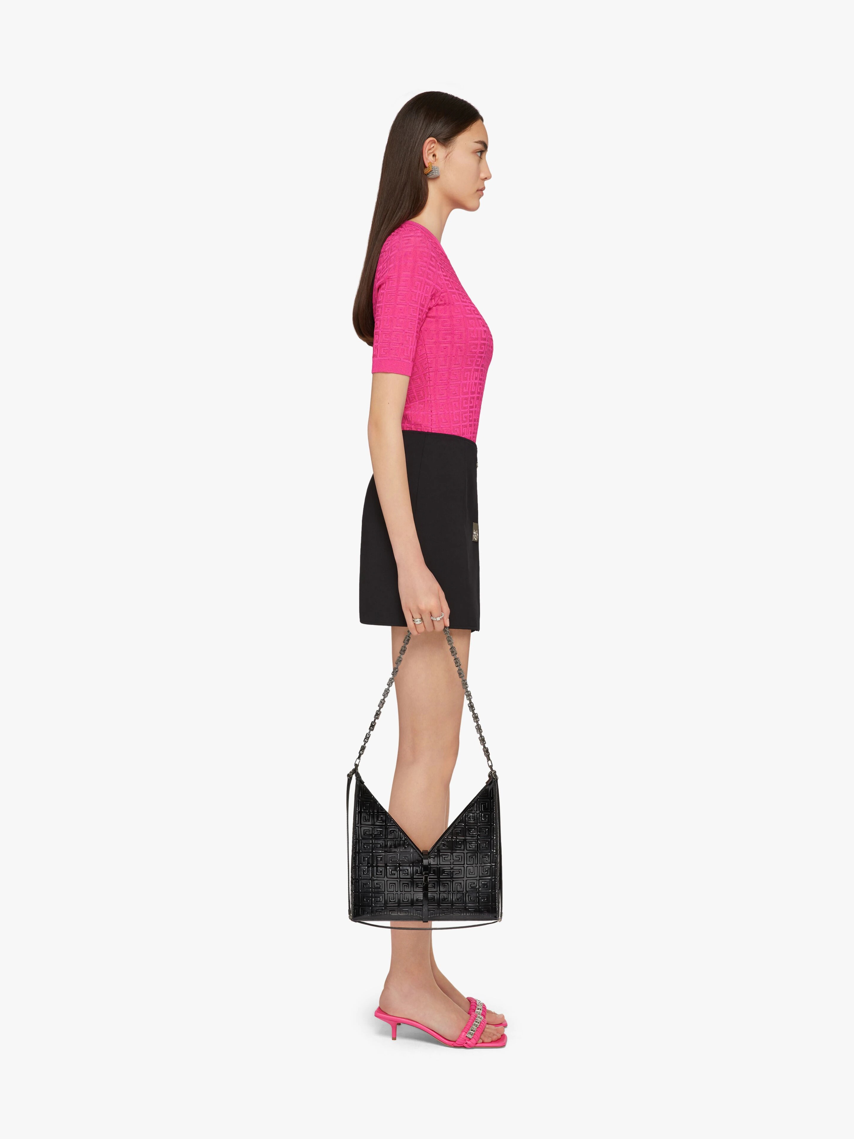 SKIRT IN TECHNICAL FIBRE WITH G LOCK BUCKLES - 3