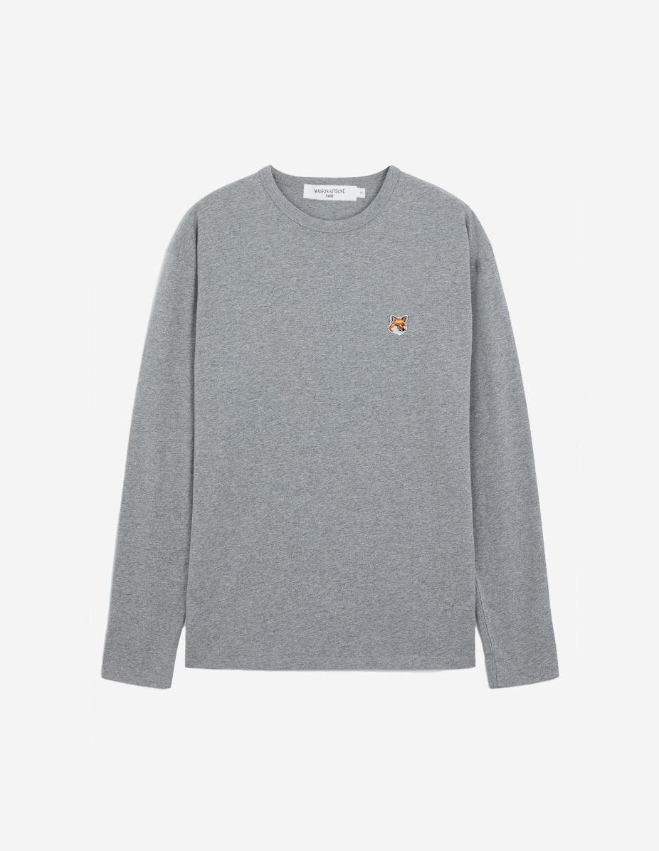 FOX HEAD PATCH REGULAR LONG-SLEEVED TEE-SHIRT - 1