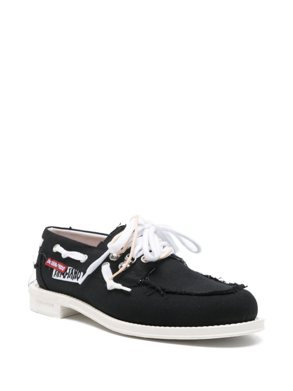 DSQUARED X MAGLIANO BOAT SHOES CANVAS - 2
