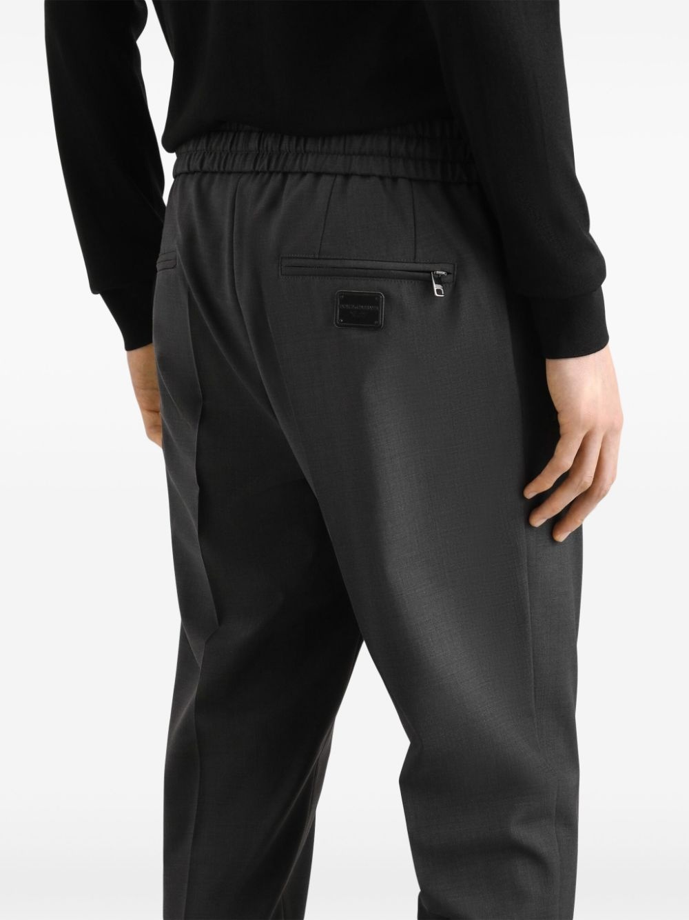 pleat-detail trousers - 5