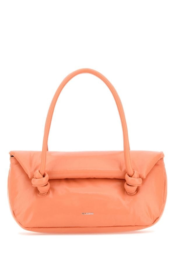 【関税&送料込】Jil Sander Peach Pink Leather Handbag Jil Sander Peach pink leather handbag | gebnegozionline
