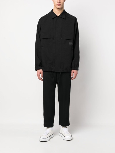 Y-3 flap-pocket shirt jacket outlook