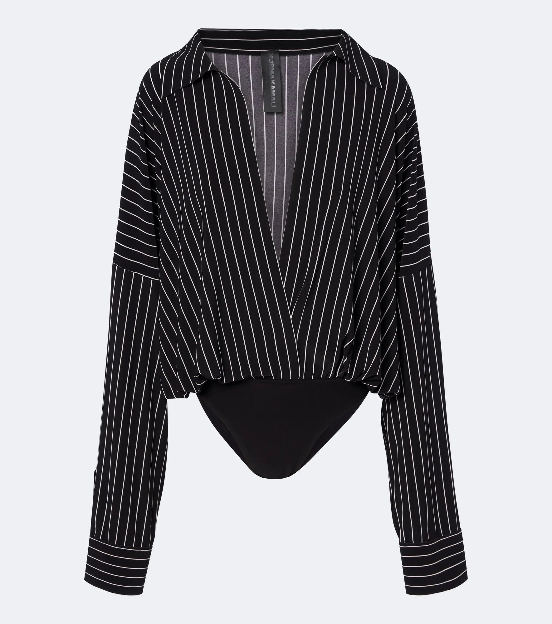 Oversized striped bodysuit - 1