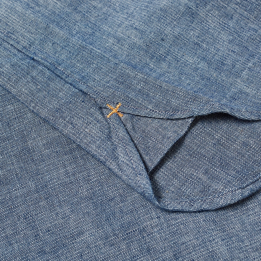 Beams Plus Popover Chambray Shirt - 3