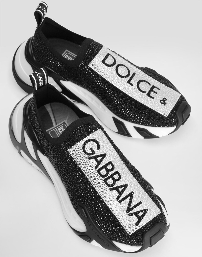 Fast sneakers with fusible rhinestones 4