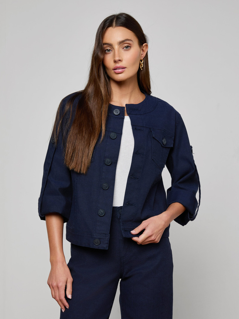 L'AGENCE Anouk Jean Jacket outlook