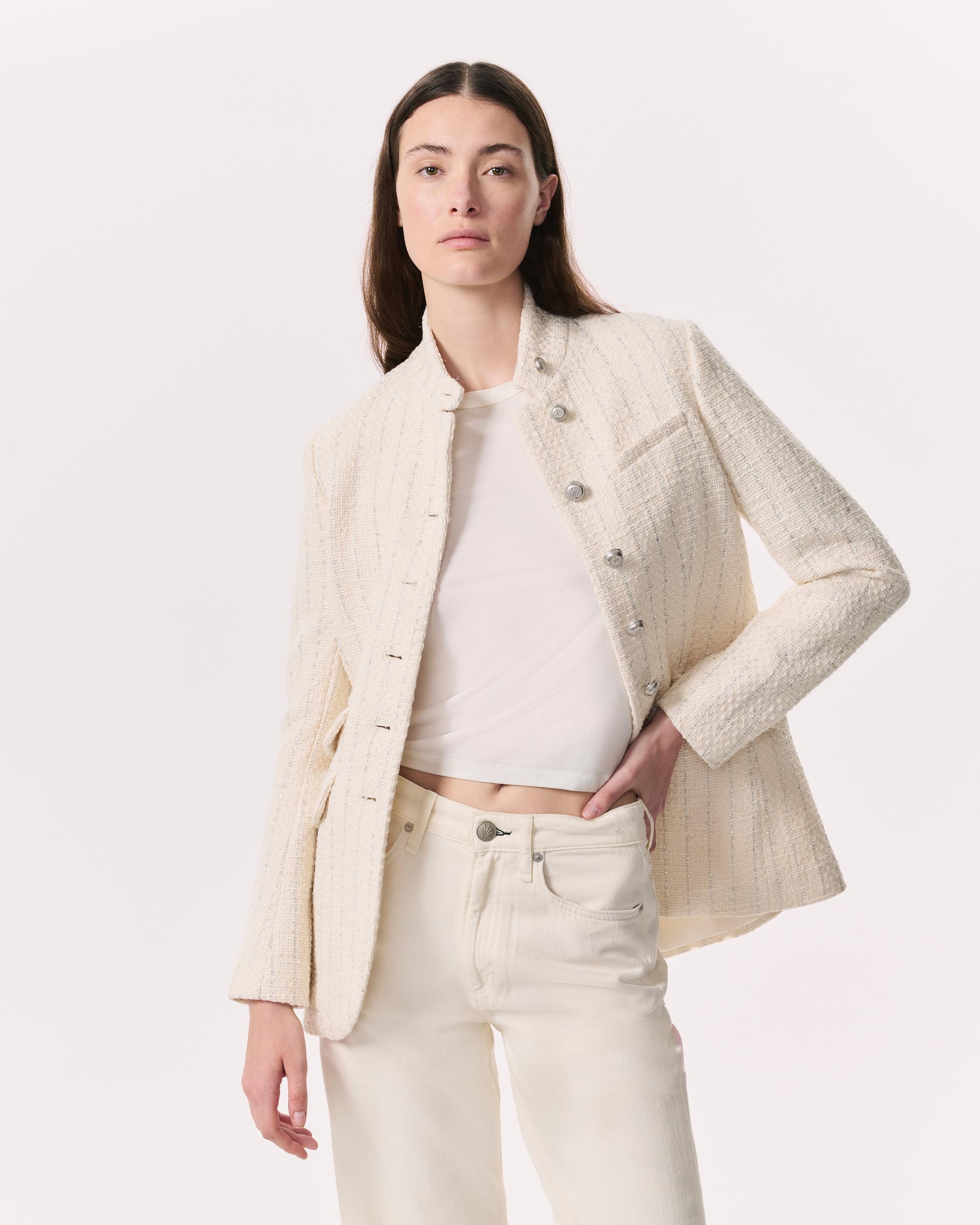 Slade Long Tweed Blazer - 2