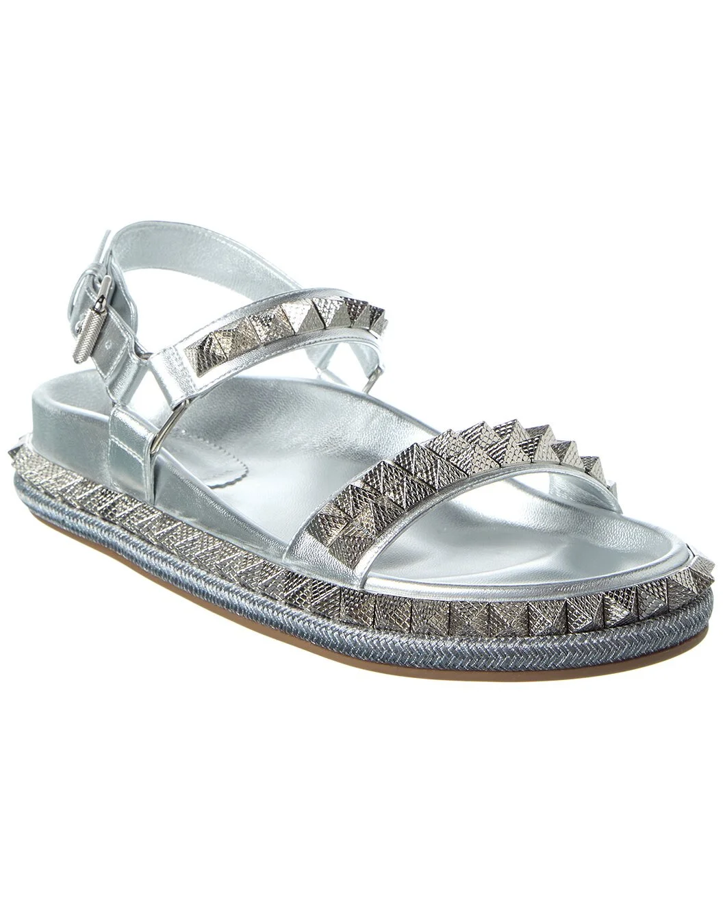 Christian Louboutin Pyrabizz Leather Sandal - 1