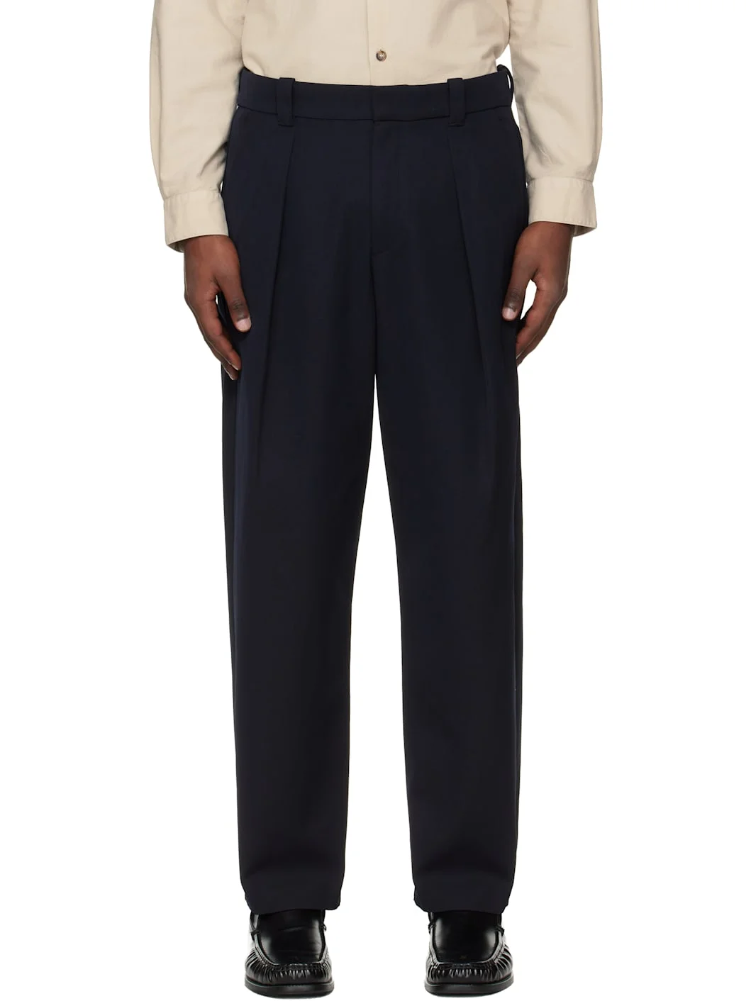 Navy Renato Trousers - 1