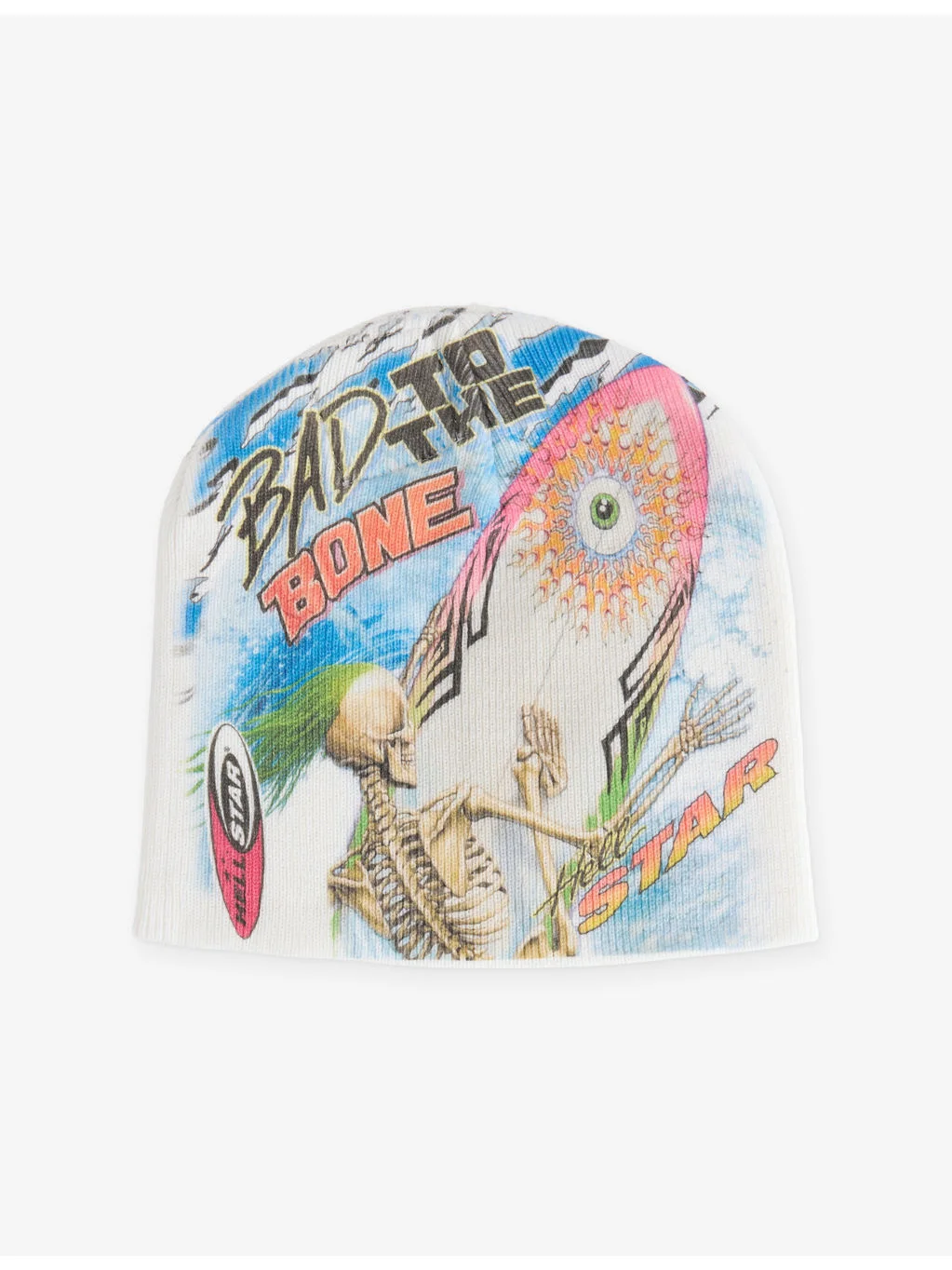 Paint Surfer Cotton Beanie - 1