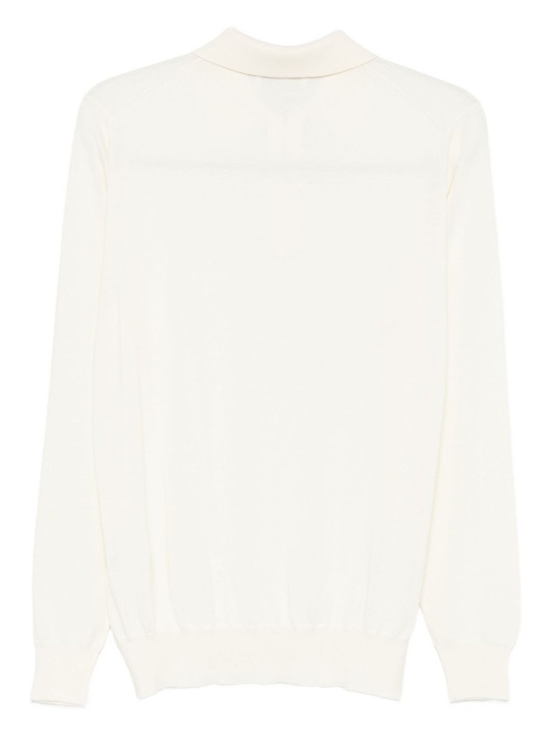 LARDINI half-zip polo shirt outlook
