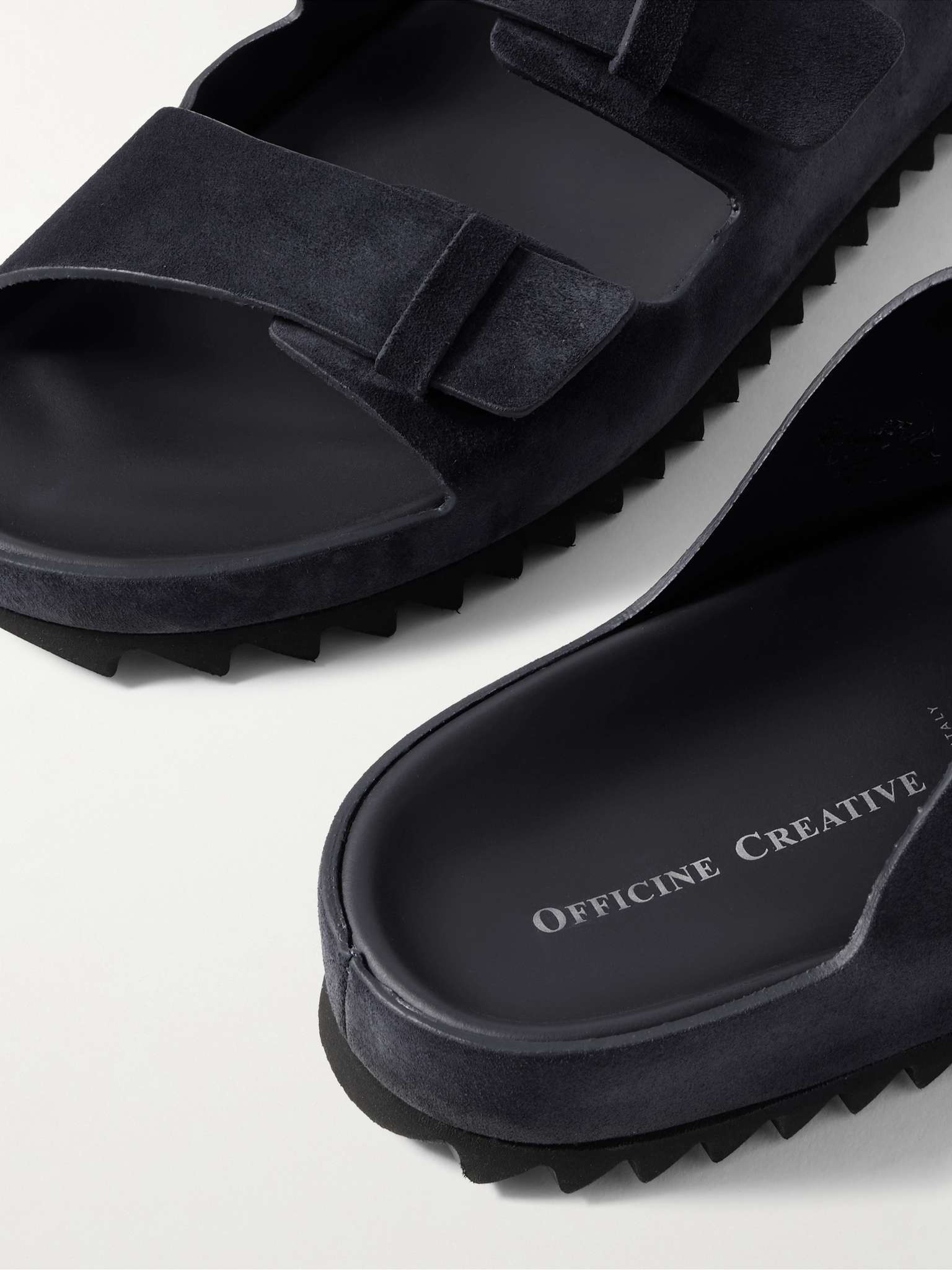 Agorà 010 Suede Sandals - 5