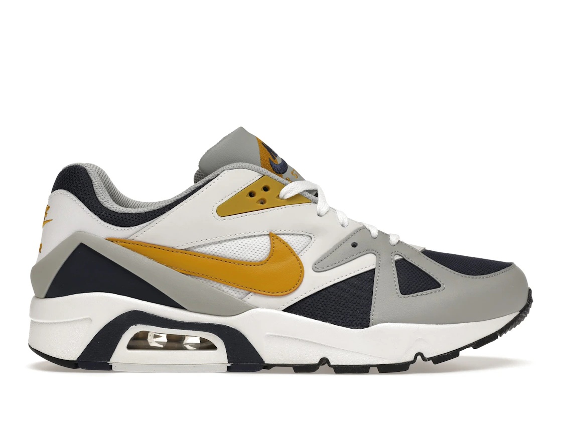 Nike Air Structure Triax 91 White Navy Citron - 1