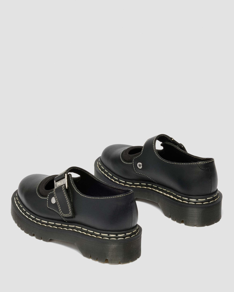 Mary Jane Bex Full Grain Leather Double Stitch Shoes 9