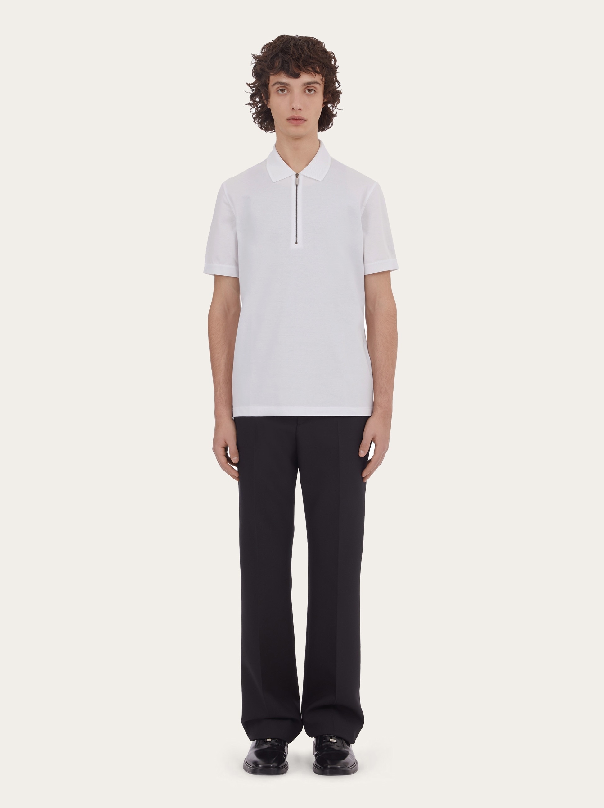 Polo with zip collar - 5