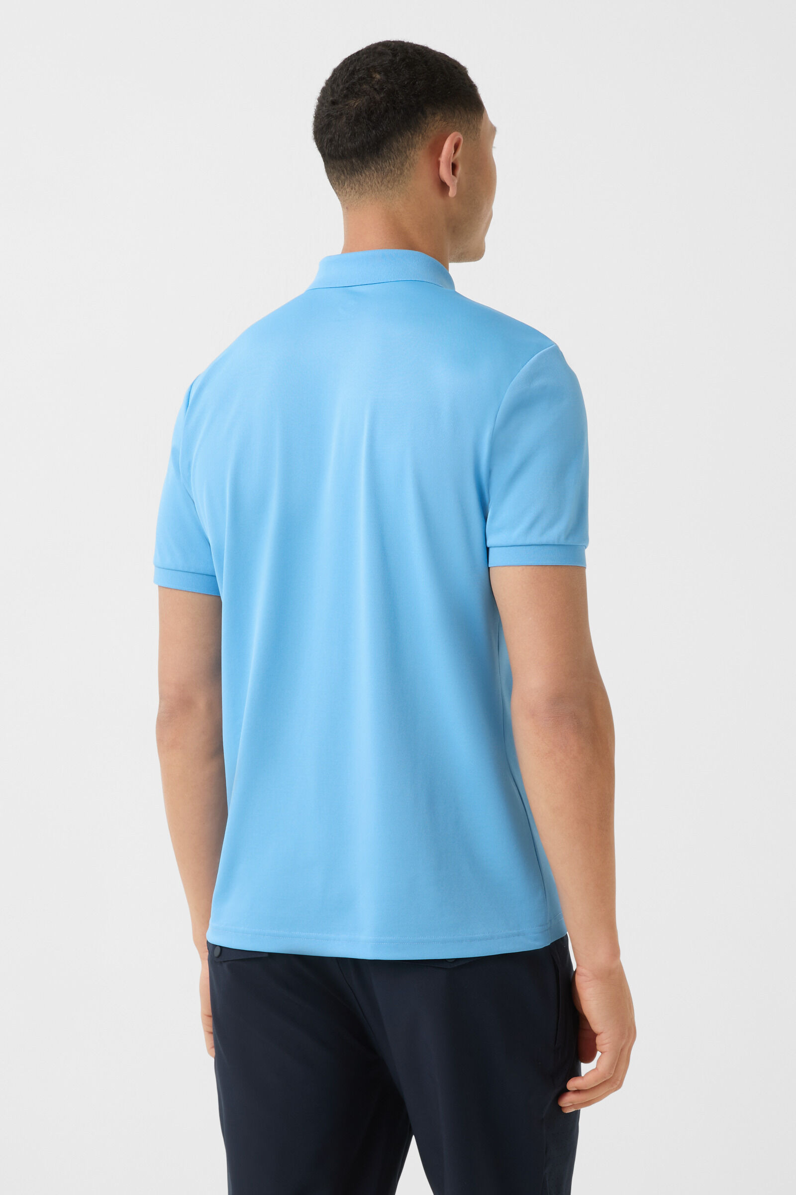Daniel Functional polo shirt in Light blue - 3