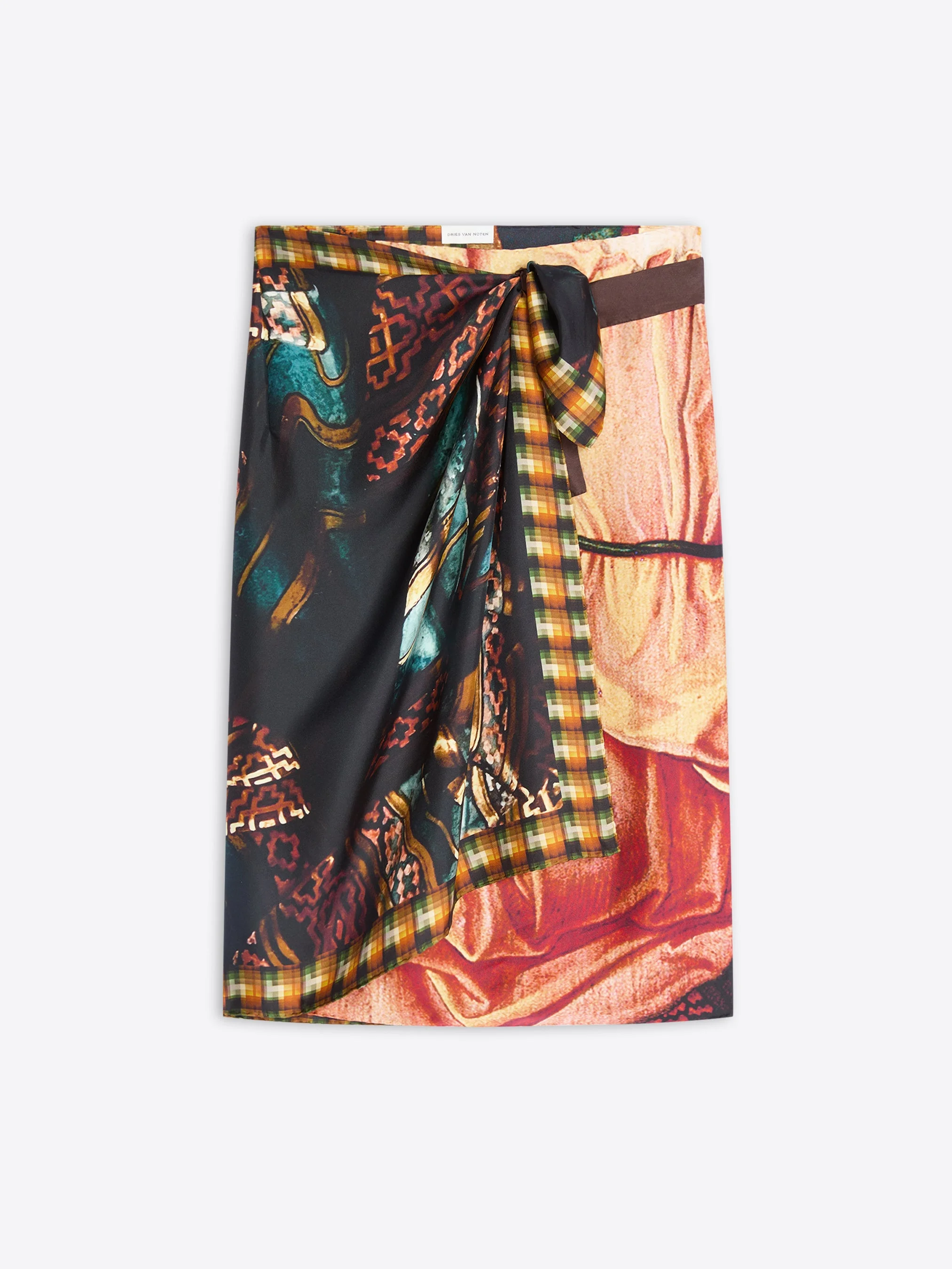 WRAP SCARF-SKIRT - 1
