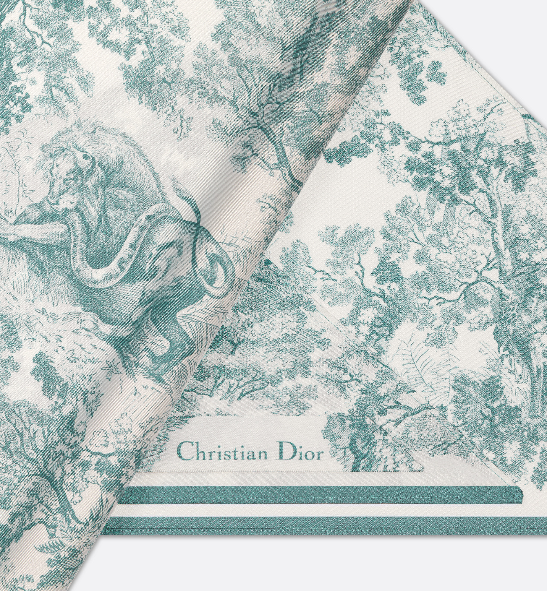 Dioriviera Toile de Jouy Sauvage Dior Silk Top - 6
