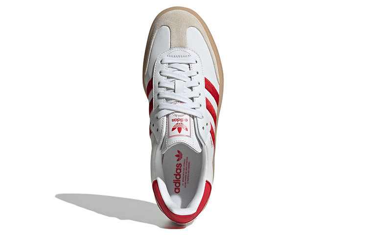 (WMNS) adidas Sambae 'White Better Scarlet Gum' ID0438 - 6