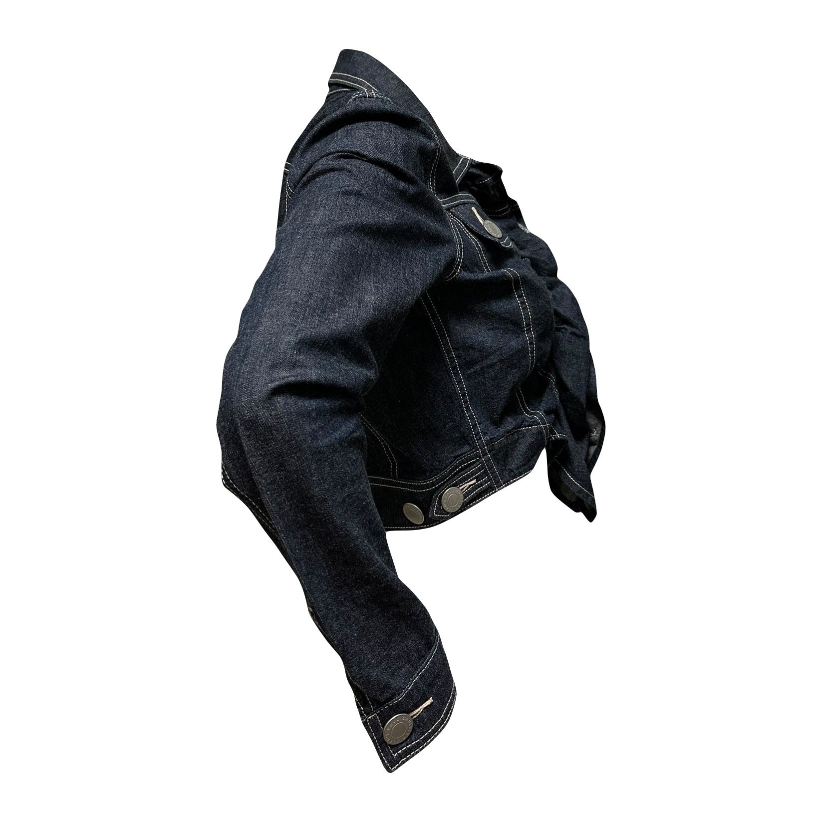 JEAN PAUL GAULTIER Spring Summer 2005 Transformation Denim Jacket - 3