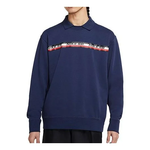 Nike Casual Cozy Round Neck Navy Blue Dark blue CI7103-410 - 1