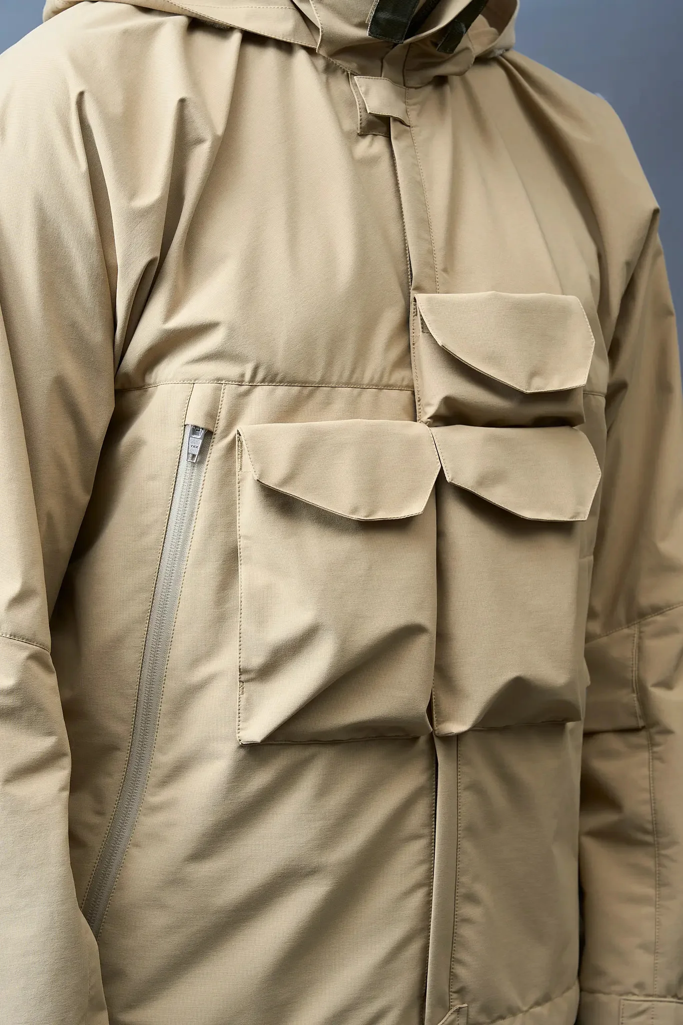 ACRONYM J28-E Epic® Interops Jacket Khaki - J28-E_FW2526 | REVERSIBLE
