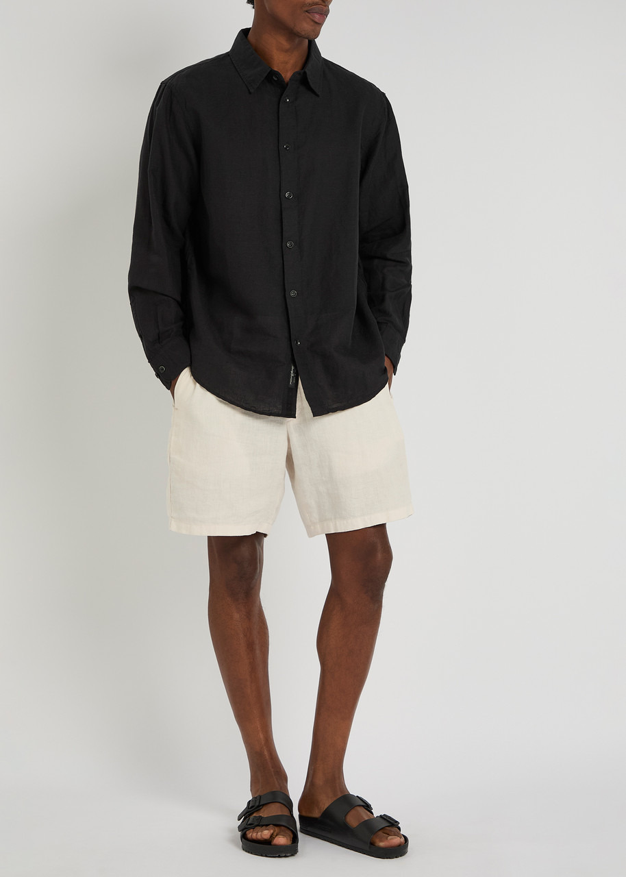 Rag & Bone Finch Linen-blend Shirt - 4
