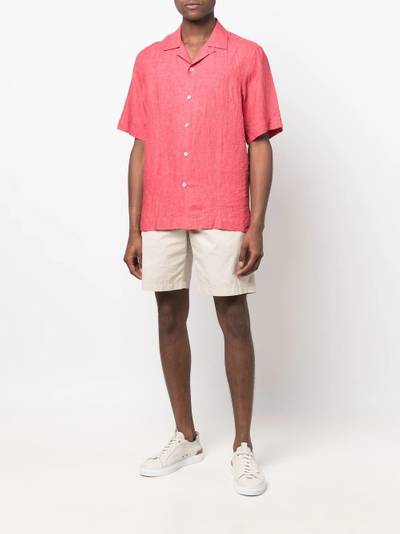 Paul Smith short-sleeved linen shirt outlook