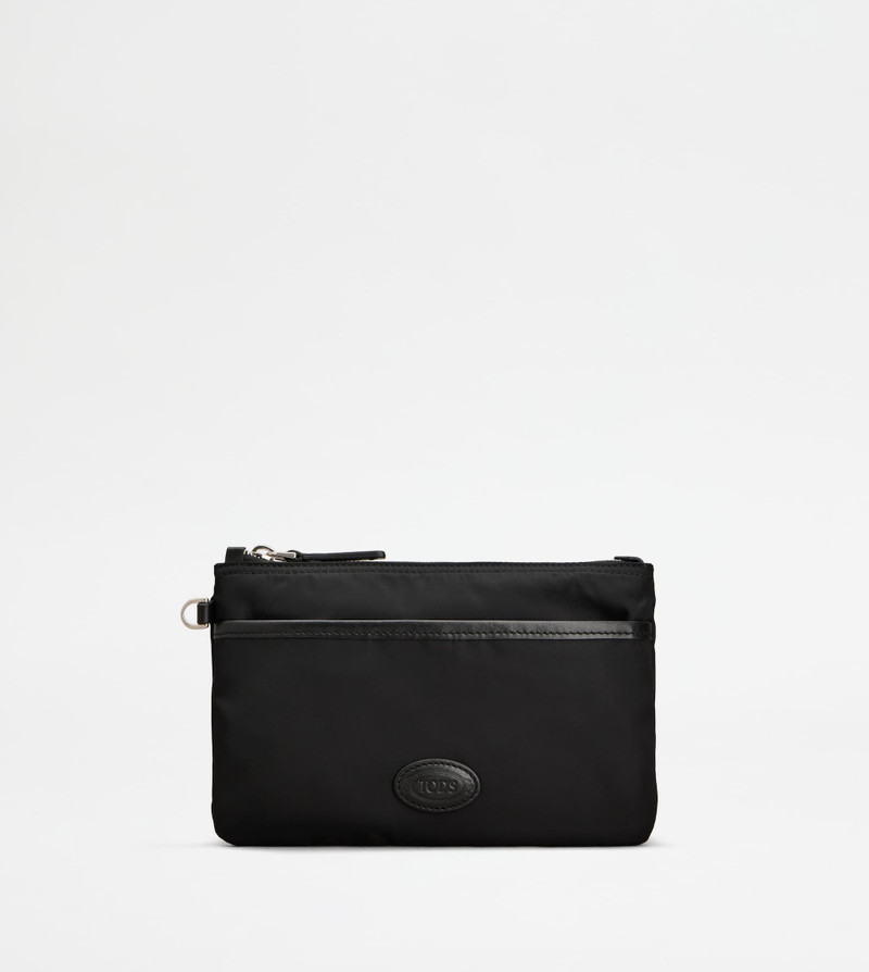POUCH IN FABRIC MICRO - BLACK 1
