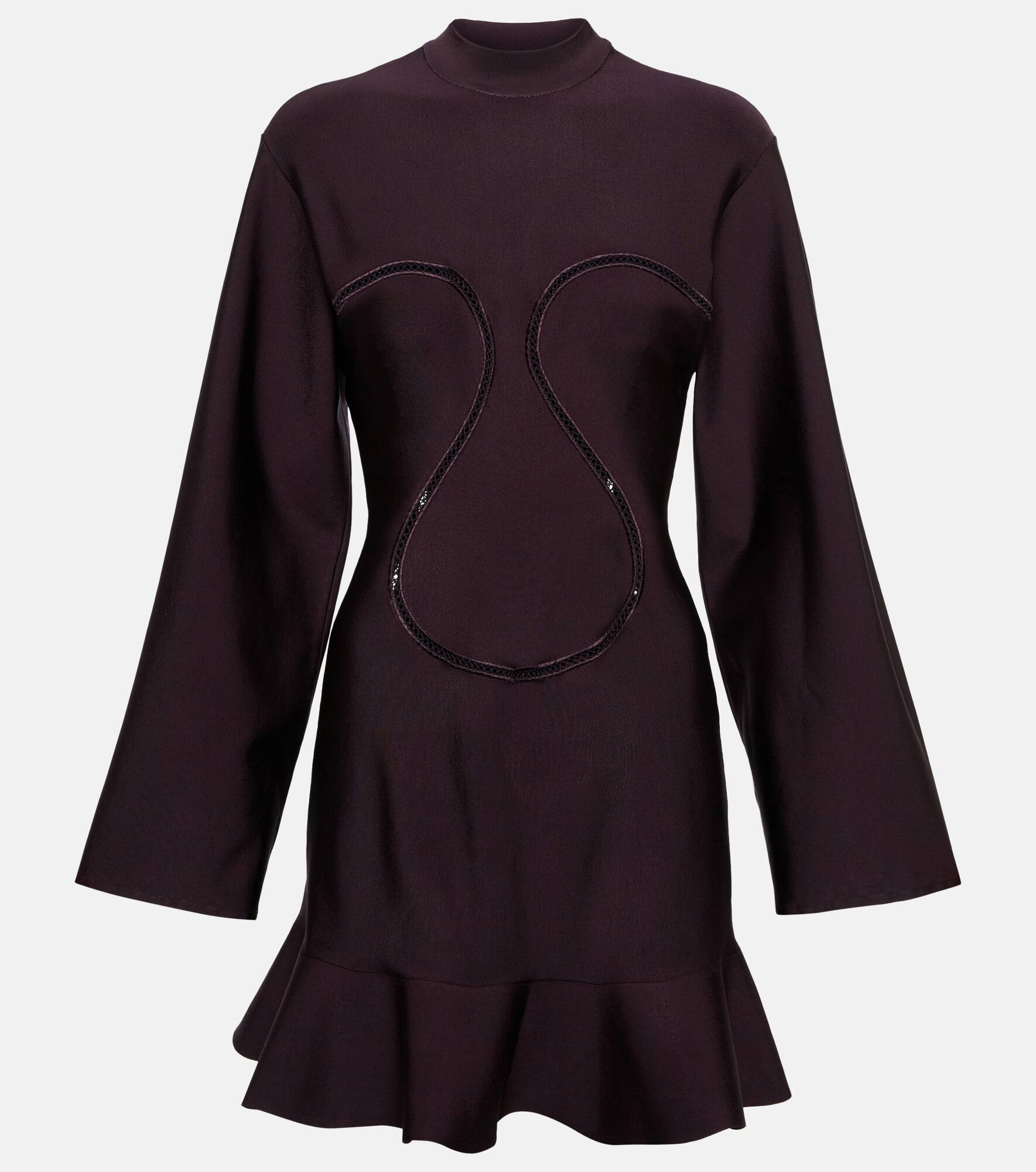Ruffle-trimmed minidress - 1