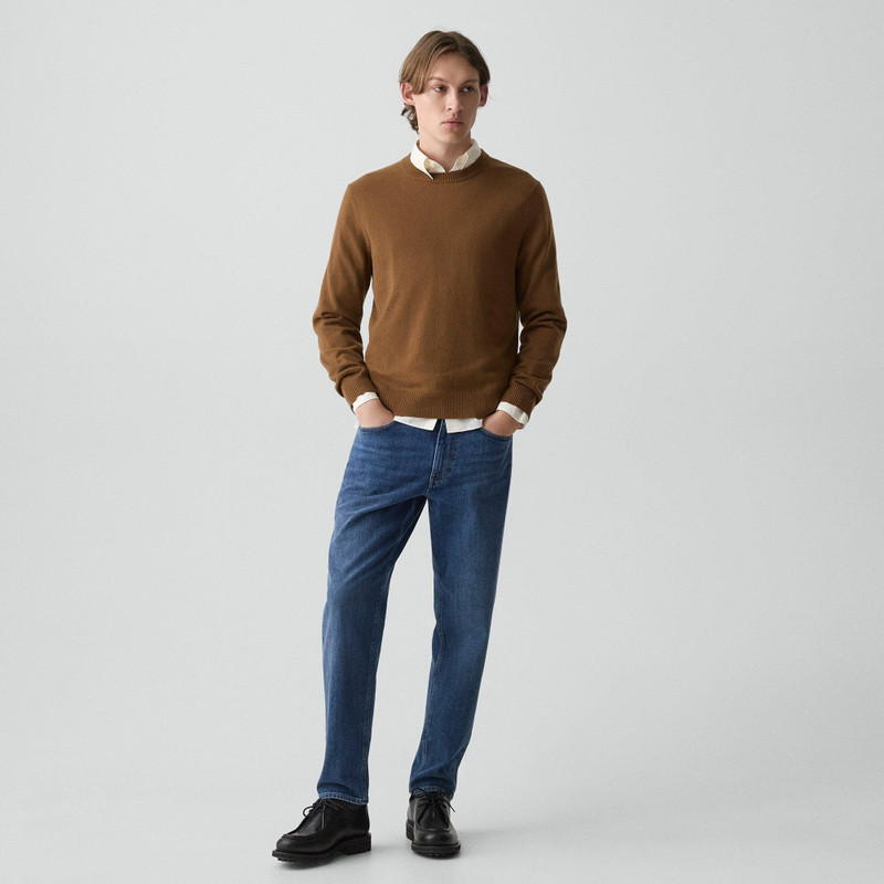 Theory Hilles Crewneck Sweater in Cashmere outlook