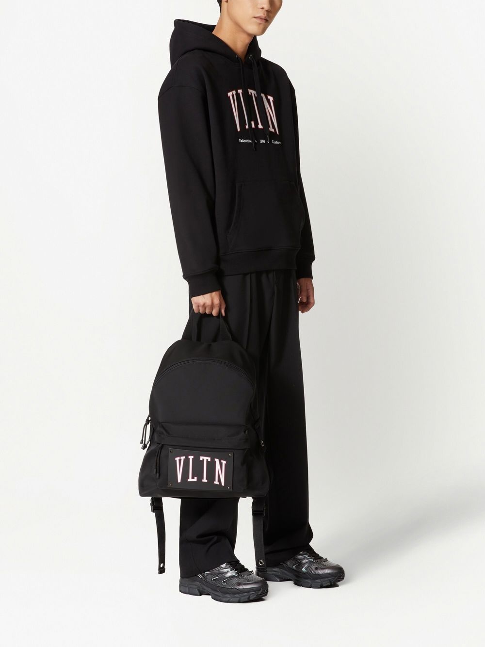 VLTN logo patch backpack - 2