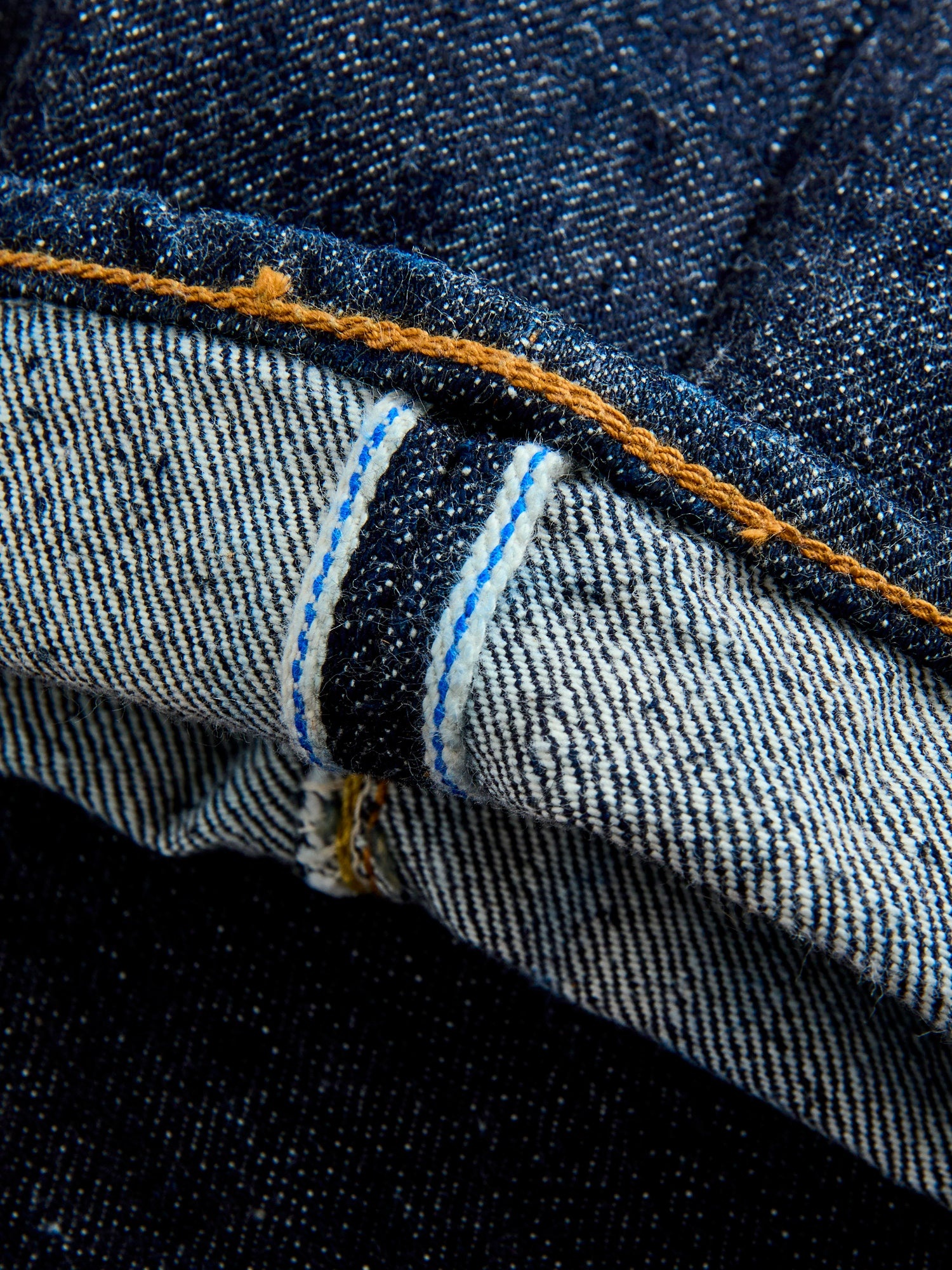 PBE-003 17oz Beige Core Pop-up Selvedge Denim - Regular Straight Fit - 13