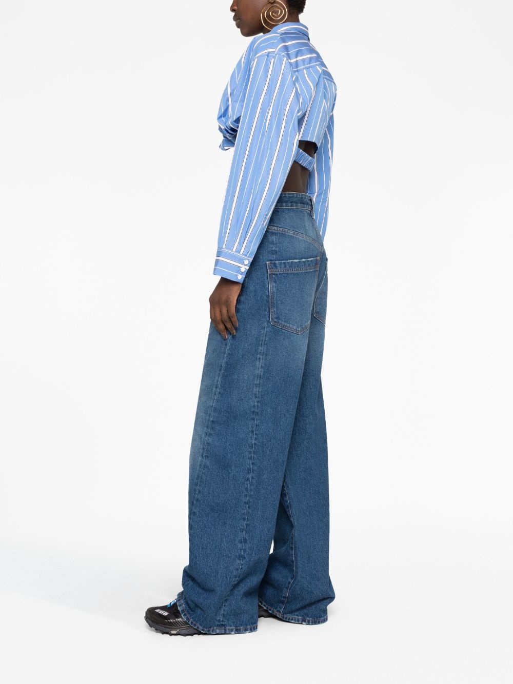 La Chemise Bahia Courte cropped shirt - 6