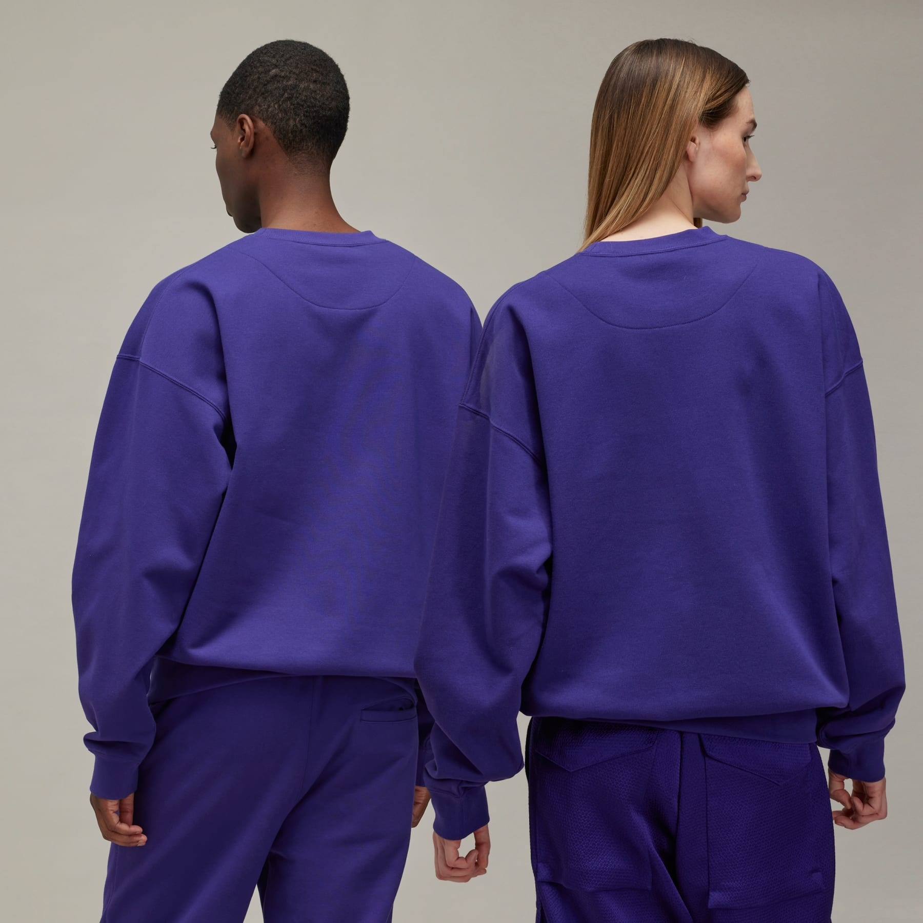 Y-3 Brushed Terry Crew Sweatshirt - 5