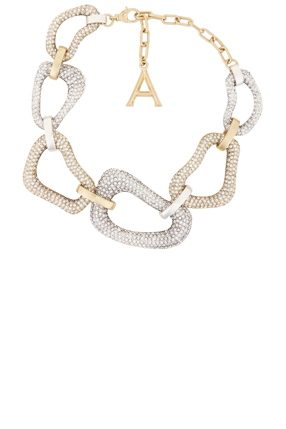 Crystal Link Necklace - 1