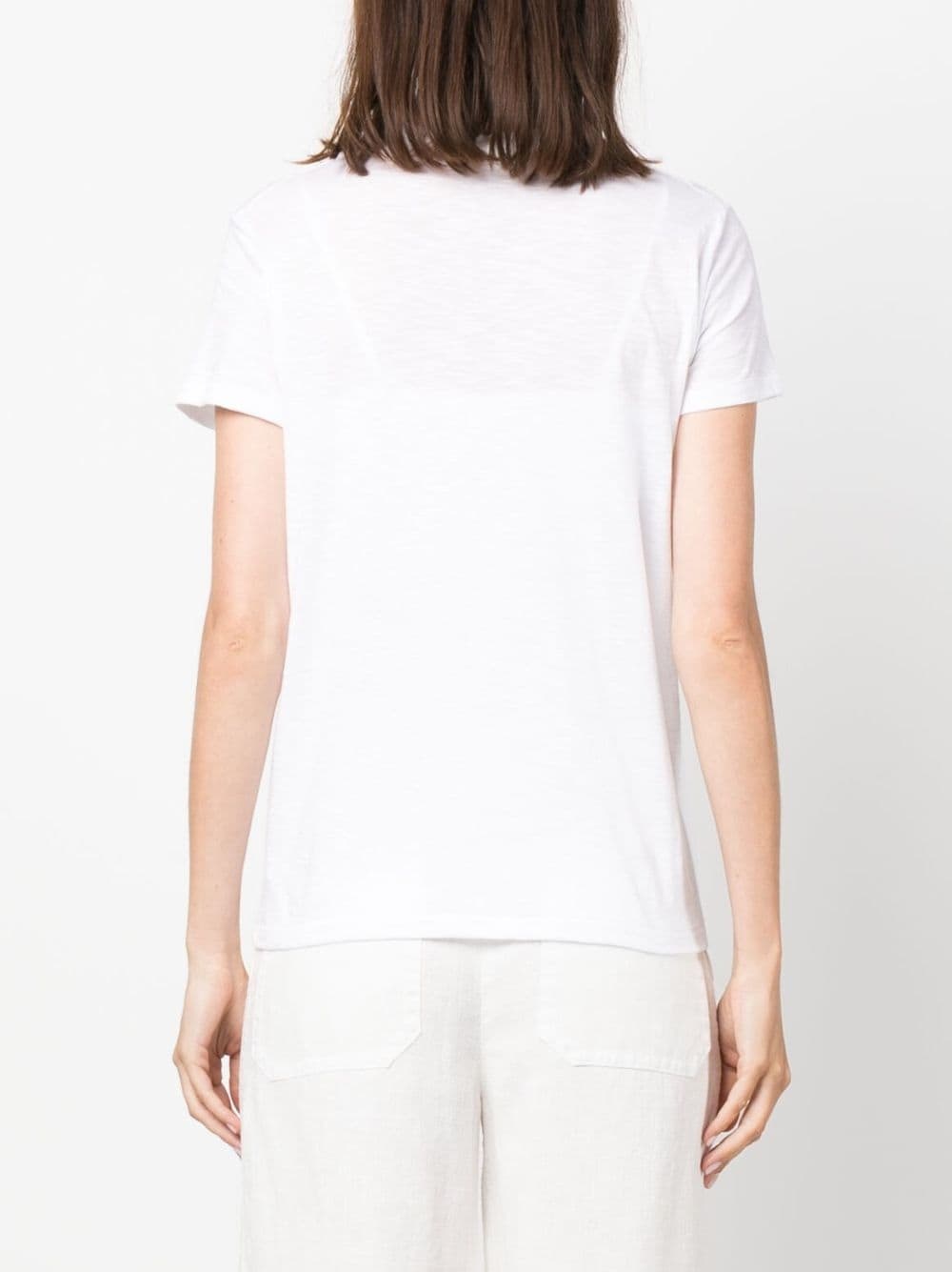 short-sleeve pima cotton T-shirt - 7