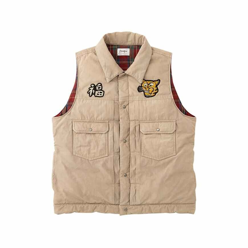 101 DOWN VEST GREY - 1