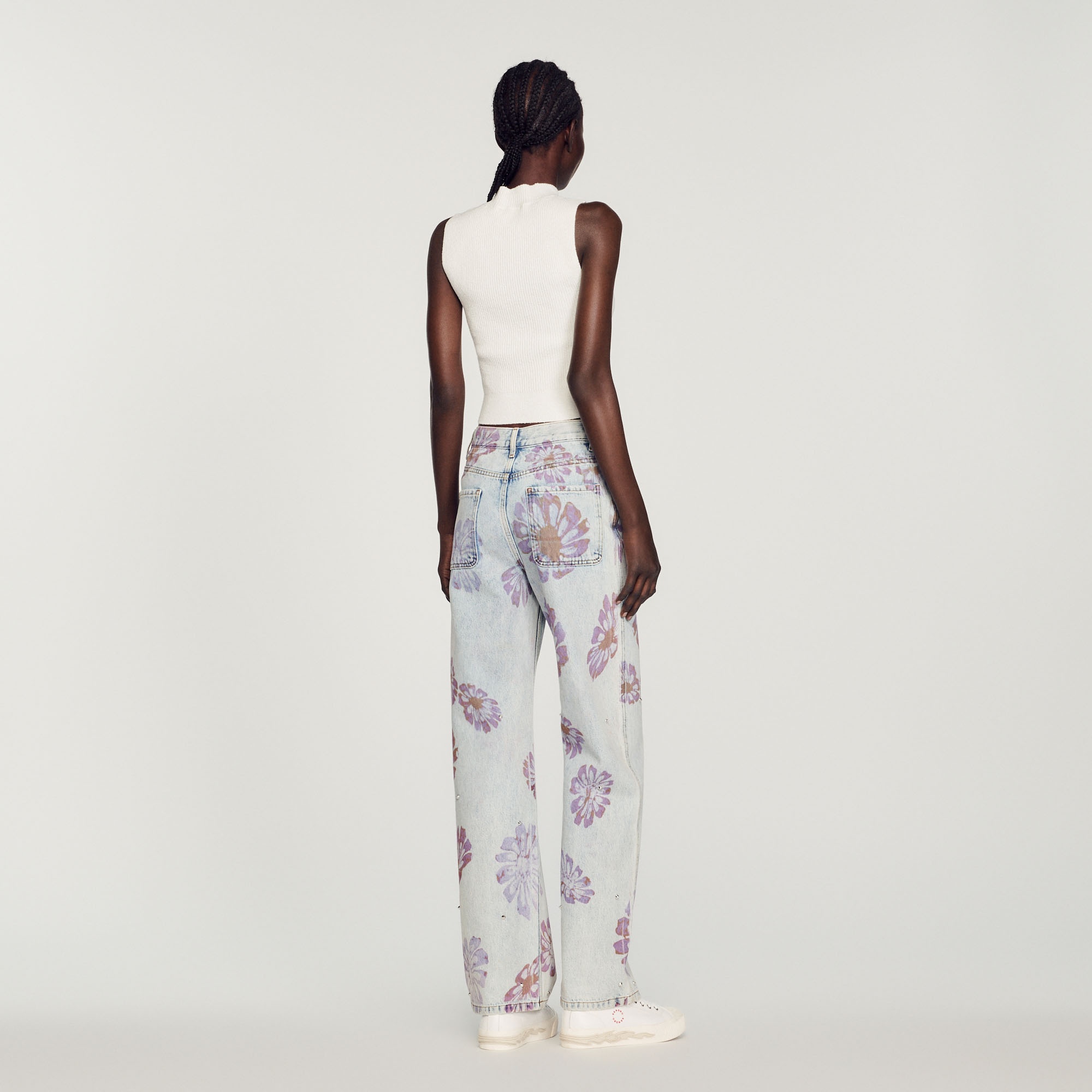 Floral jeans - 6