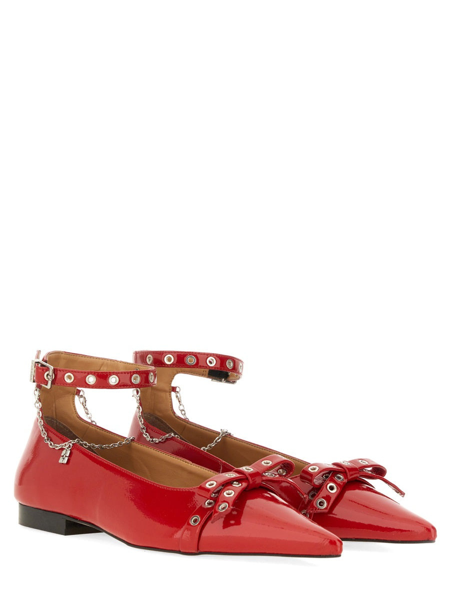 Ganni Women Jewel Ballerina - 3