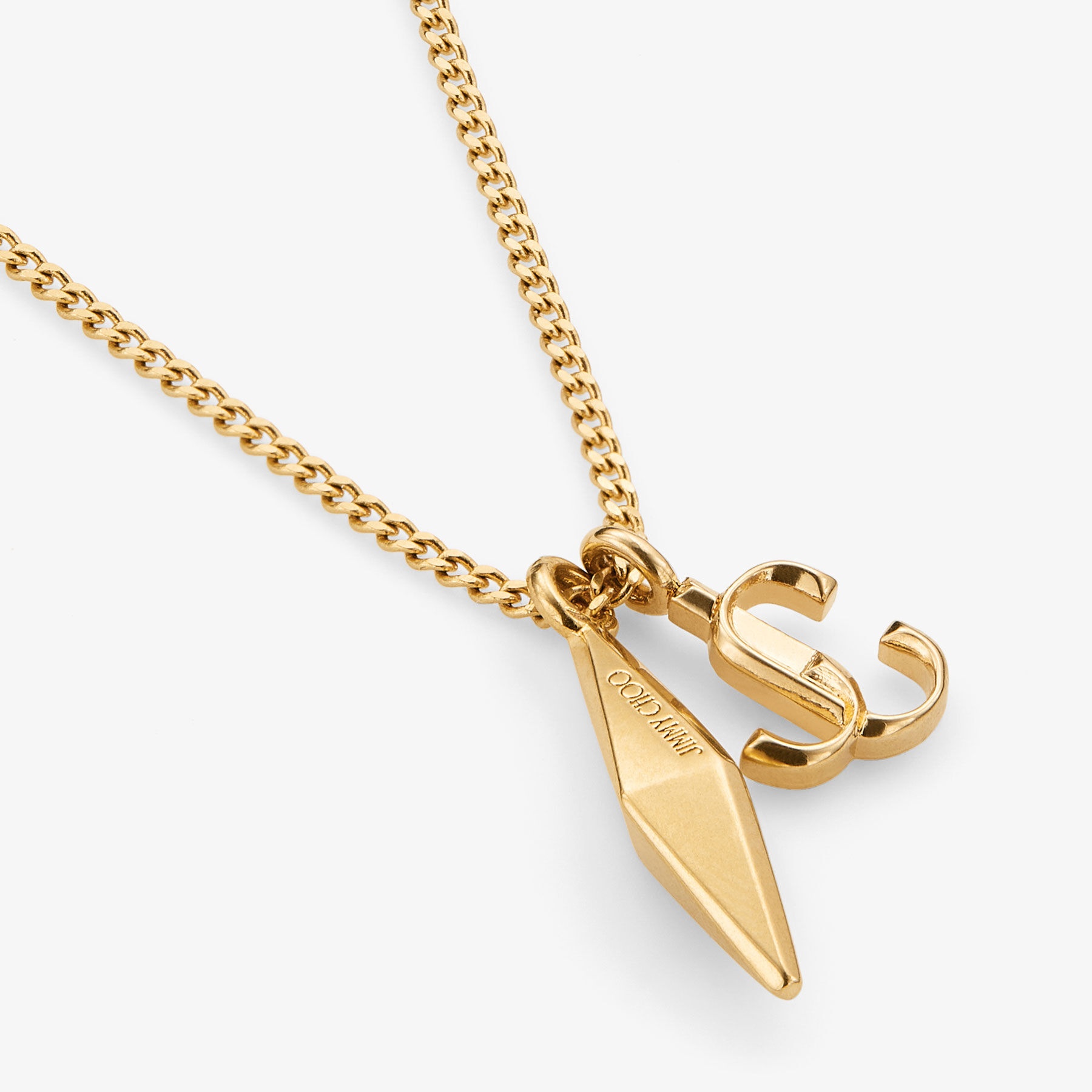 Diamond JC Chain
Gold-Finish JC Chain Necklace - 3