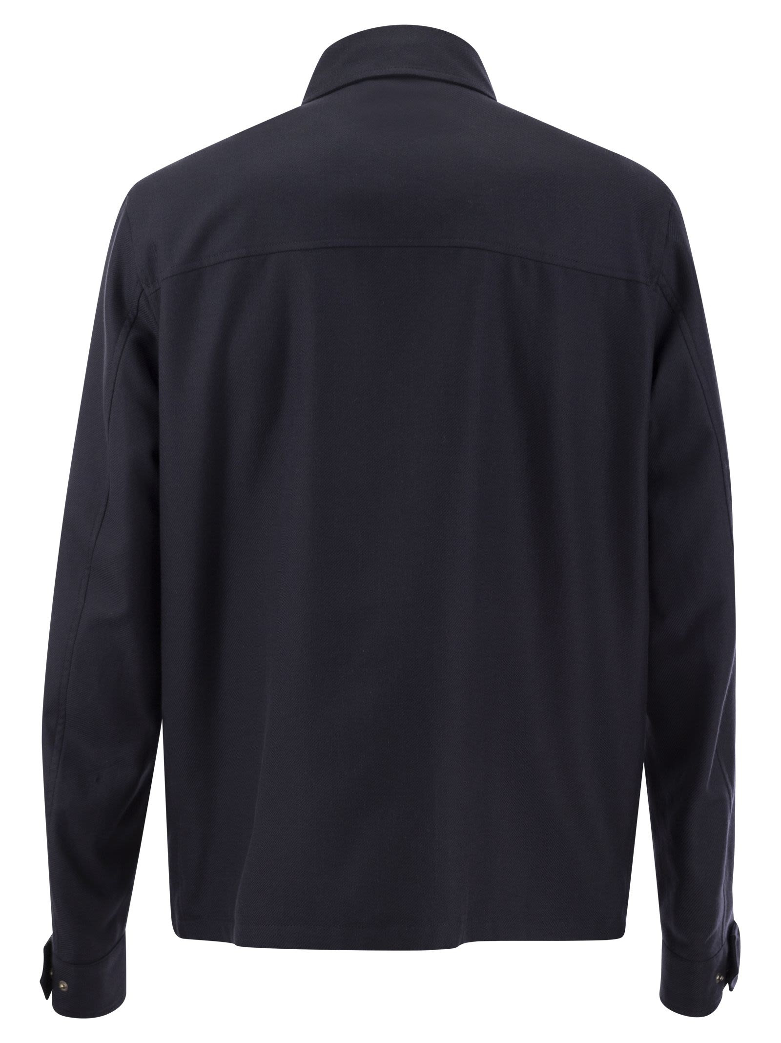Herno Men Rain Cotton Cashmere Shirt - 2