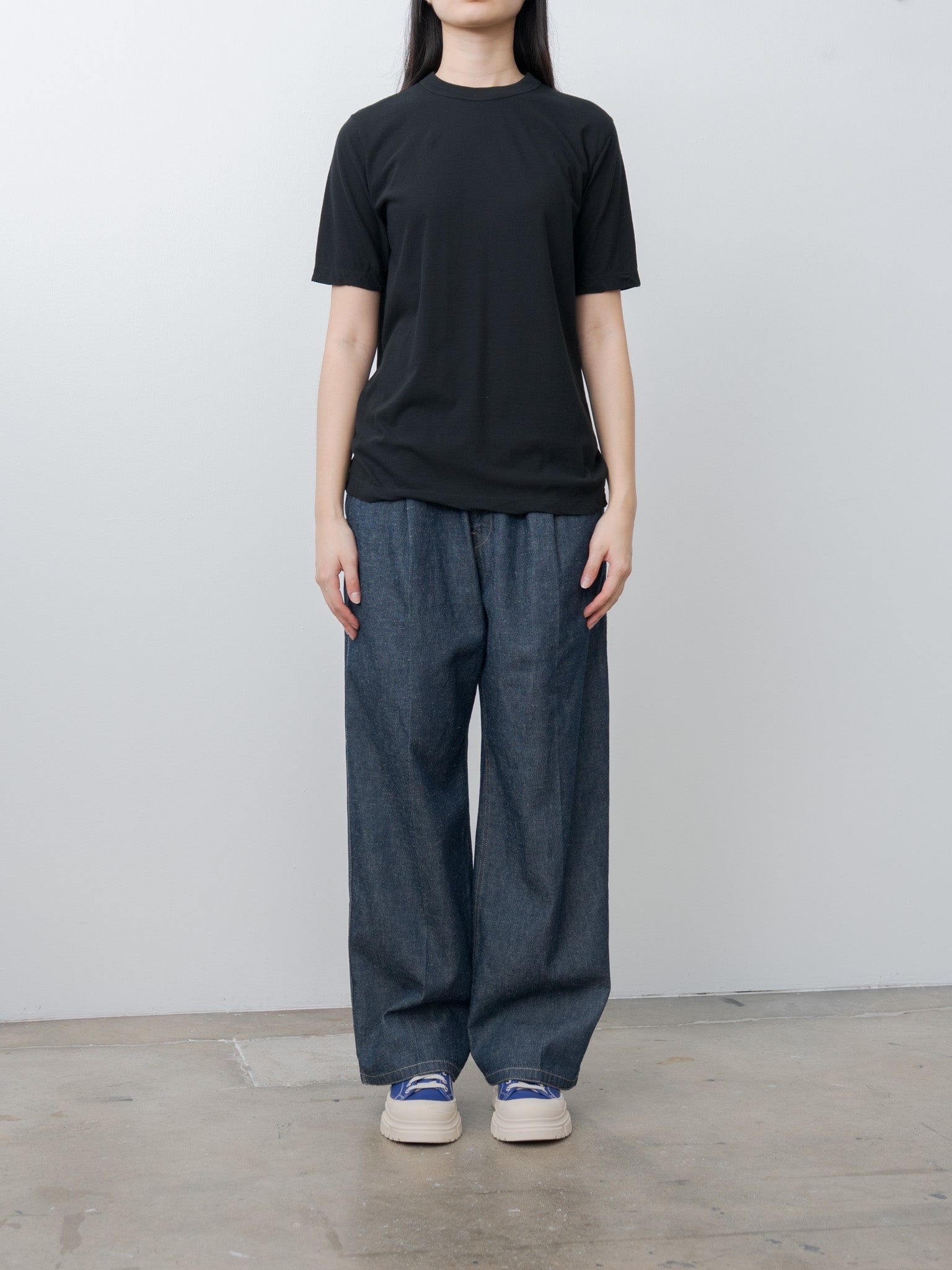 Fresca Single Jersey Standard T-Shirt - Black - 2