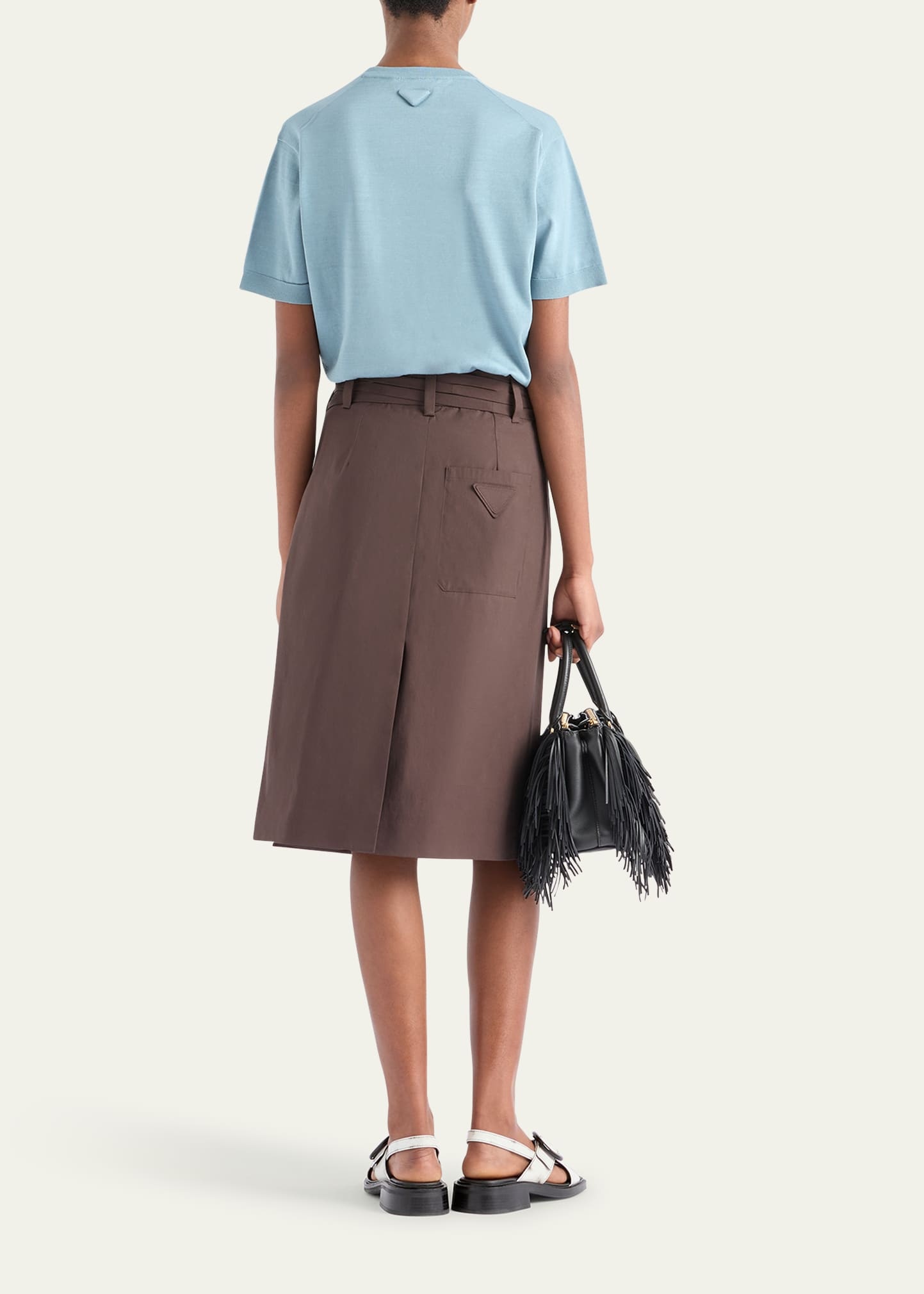 Cotton Short-Sleeve Sweater - 3